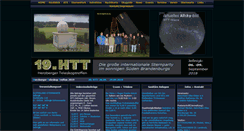 Desktop Screenshot of herzberger-teleskoptreffen.de